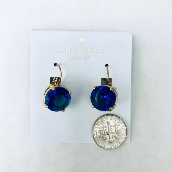 NEW Kate Spade Blue Stone Earrings - Picture 5 of 6